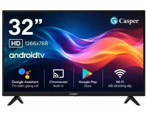 Android Tivi Casper 32 inch 32HGA510