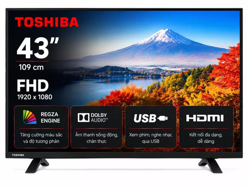 Smart Tivi Toshiba FHD 43 inch 43V31MP
