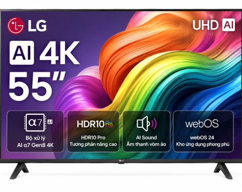 Smart Tivi LG AI 4K 55 inch 55UA8450PSA