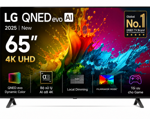 Smart Tivi QNED evo LG AI 4K 65 inch 65QNED86ASA