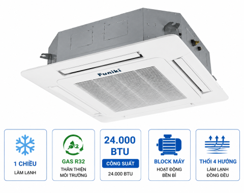 Điều hòa âm trần Funiki 1 chiều 24.000BTU CC24MMC1