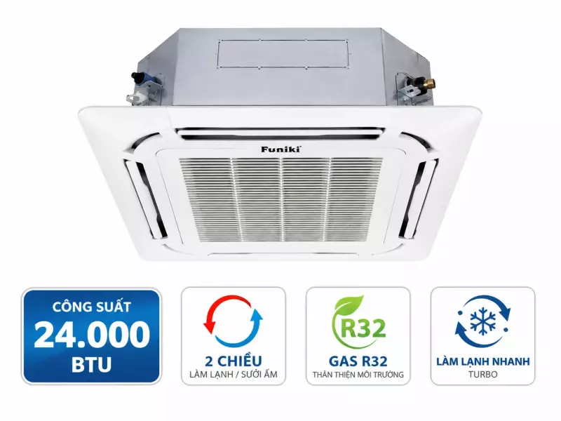 Điều hòa âm trần Funiki 2 chiều 24.000BTU CH24MMC1