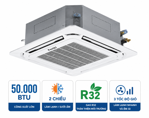 Điều hòa âm trần Funiki 2 chiều 50.000BTU CH50MMC1