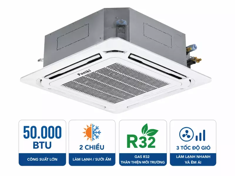 Điều hòa âm trần Funiki 2 chiều 50.000BTU CH50MMC1
