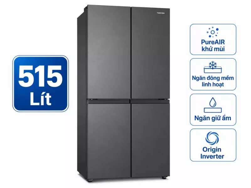 Tủ lạnh Toshiba GR-RF677WI-PMV(06)-MG