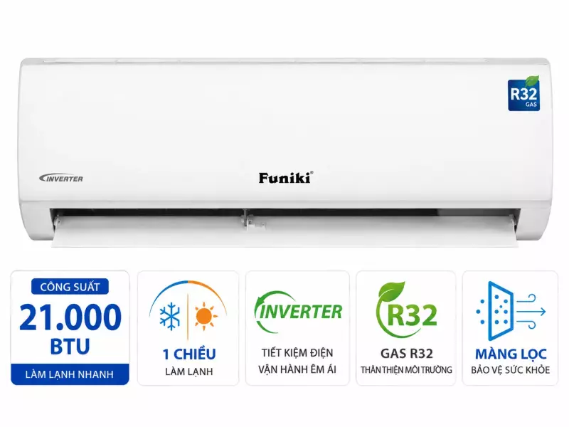 Điều hòa Funiki Inverter 21000 BTU HIC24TMU.ST3