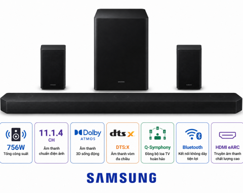 Bộ loa thanh Samsung HW-Q990F/XV 756W