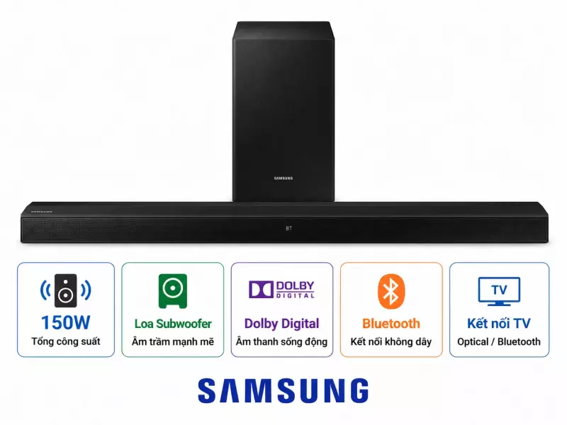 Bộ loa thanh Samsung HW-T420 150W