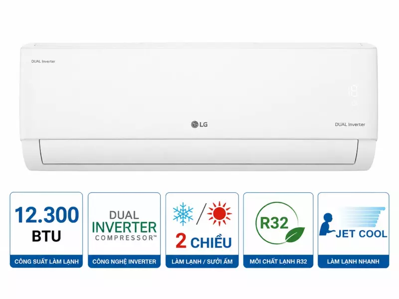 Điều hòa LG Inverter 12300 BTU IDC12M1