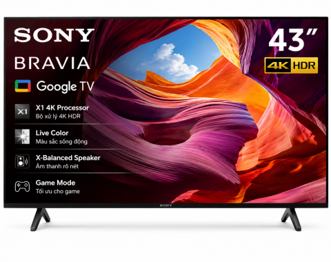 Google Tivi Sony 4K 43 inch K-43S25VM2