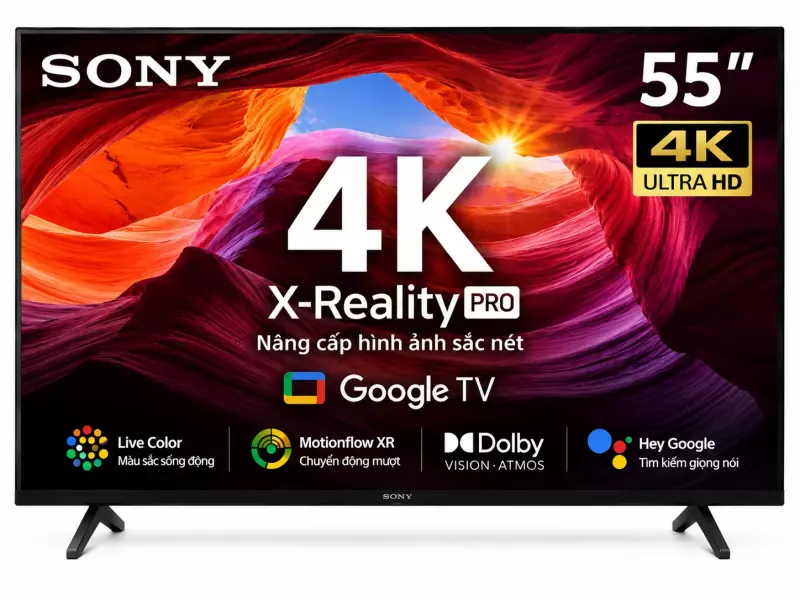 Google Tivi Sony 4K 55 inch K-55S25VM2