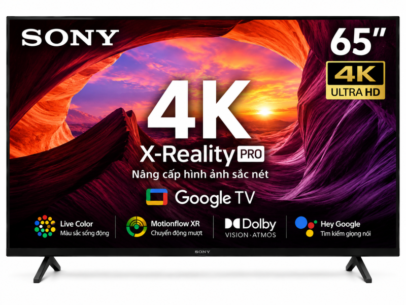 Google Tivi Sony 4K 65 inch K-65S30