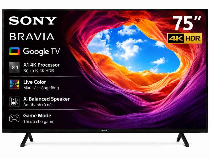 Google Tivi Sony 4K 75 inch K-75S30