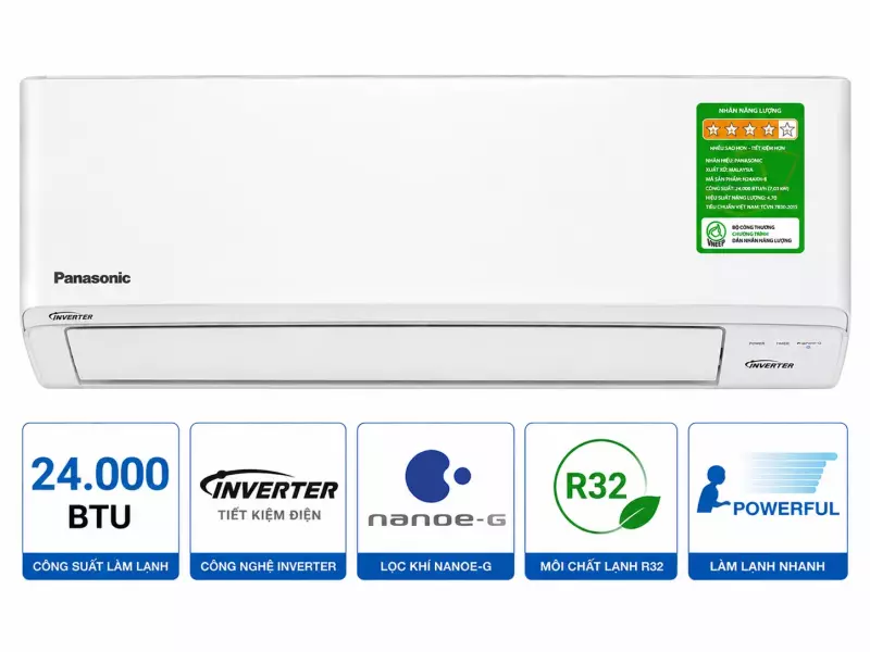 Điều hòa Panasonic 24000 BTU 1 chiều N24AKH-8