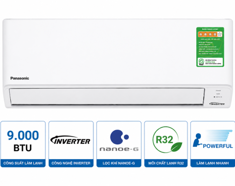 Điều hòa Panasonic 1 chiều 9000BTU N9AKH-8