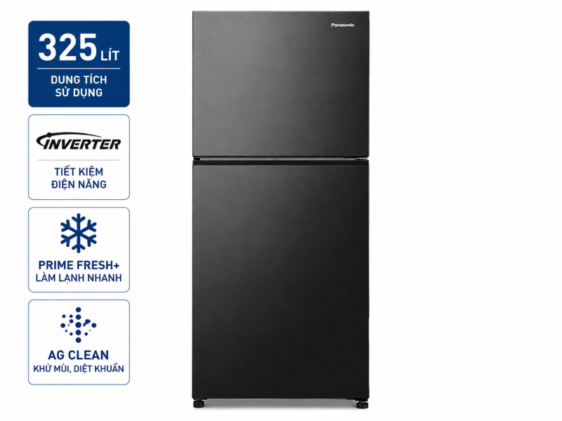 Tủ lạnh Panasonic Inverter 325 lít NR-BV361WGKV