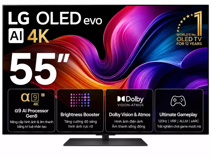 Smart Tivi OLED evo LG AI 4K 55 inch OLED55C5PSA