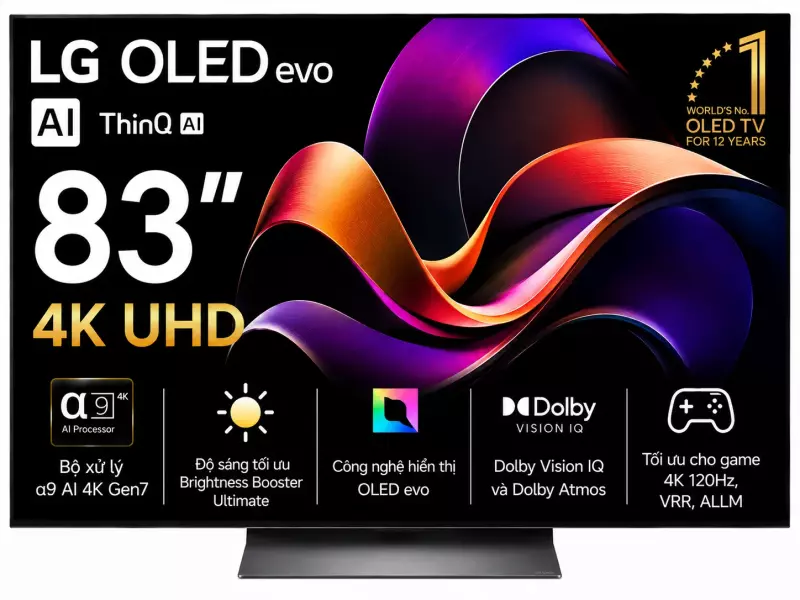 Smart Tivi OLED evo LG AI 4K 83 inch OLED83C5PSA
