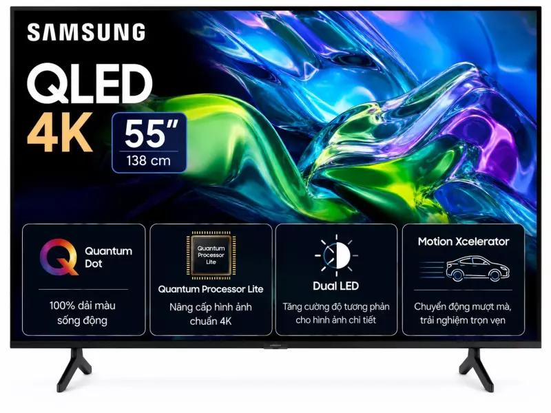 Smart Tivi QLED Samsung 4K 55 inch QA55Q60D