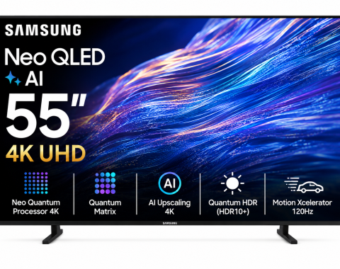 Smart Tivi Neo QLED Samsung AI 4K 55 inch QA55QN70F