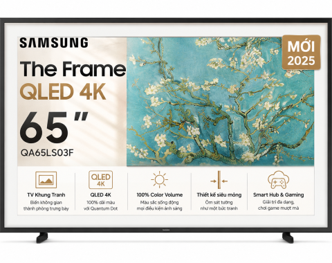 Tivi Khung Tranh The Frame Samsung QLED 4K 65 Inch QA65LS03F