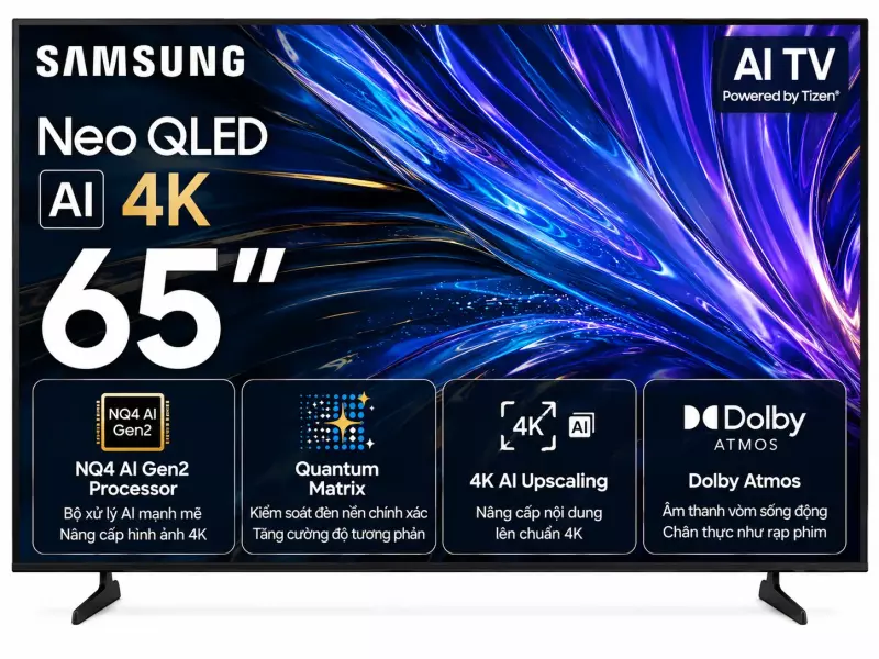 Smart Tivi Neo QLED Samsung AI 4K 65 inch QA65QN70F