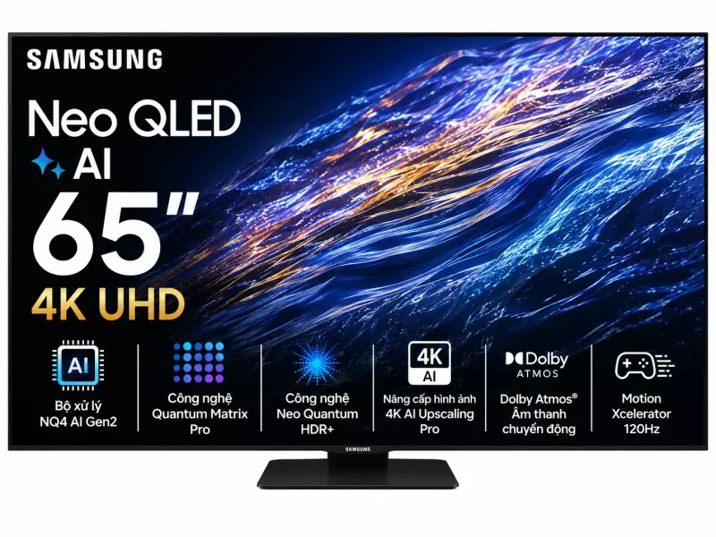 Smart Tivi Neo QLED Samsung AI 4K 65 inch QA65QN80F