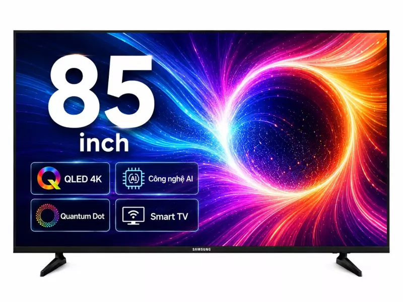 Smart Tivi QLED Samsung AI 4K 85 inch QA85Q7FA