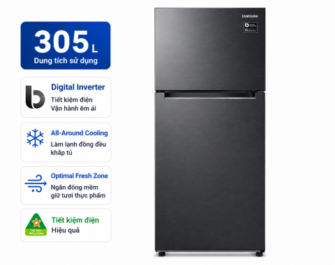 Tủ lạnh Samsung Inverter 305 lít RT31CB56248ASV