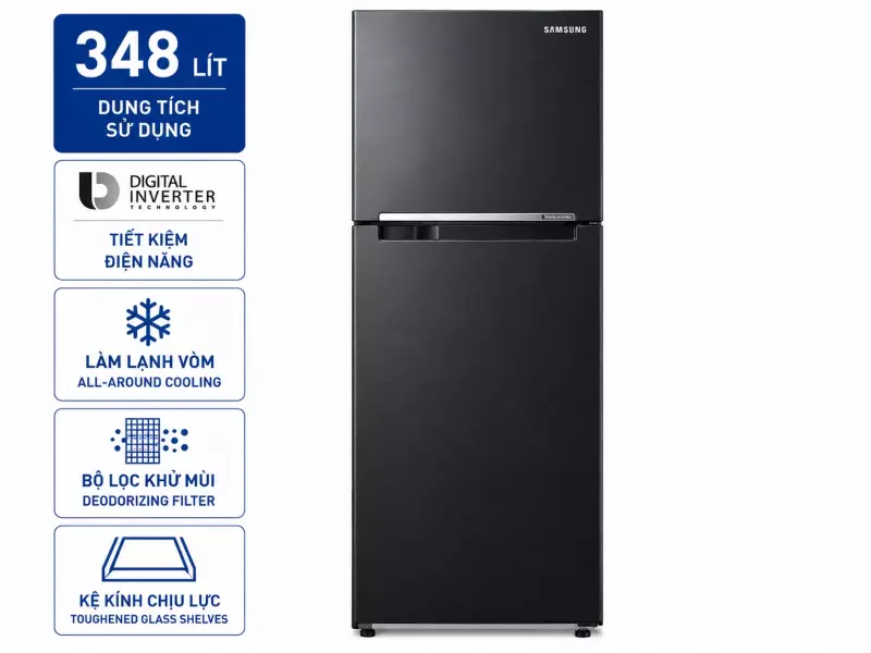 Tủ lạnh Samsung Inverter 348 lít RT35CG5424B1SV