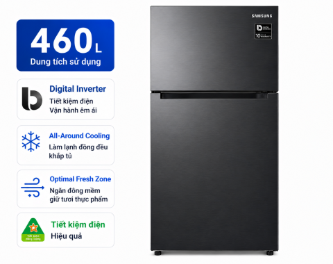 Tủ lạnh Samsung Inverter 460 lít RT47CB66868ASV