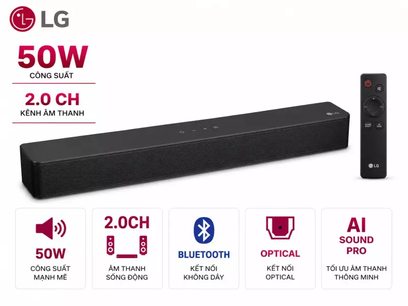 Loa thanh LG S20A 50W