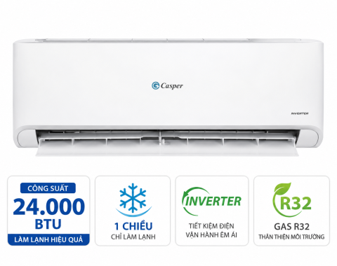 Điều hòa Casper 1 chiều 24000BTU SC-24FS33