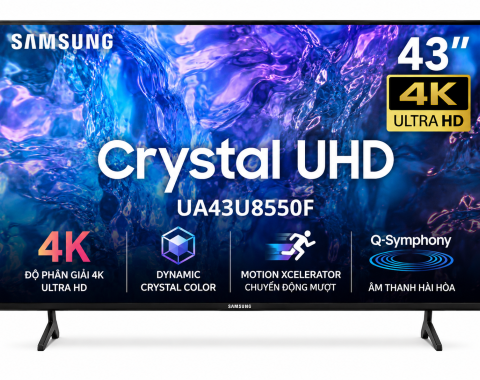 Smart Tivi Crystal UHD Samsung 4K 43 inch UA43U8550F
