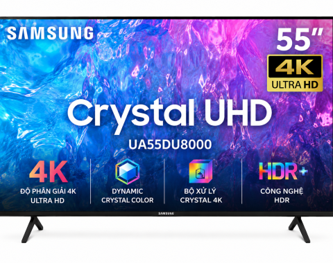 Smart Tivi Crystal UHD Samsung 4K 55 inch UA55DU8000