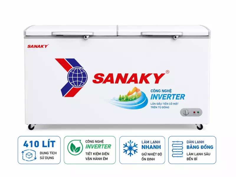 Tủ đông Sanaky 410 lít VH 5699HY