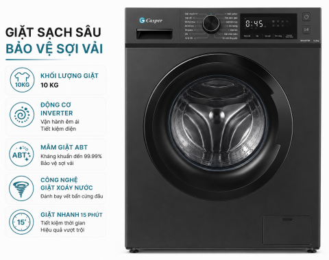 Máy giặt Casper 10 kg WT-10NB3