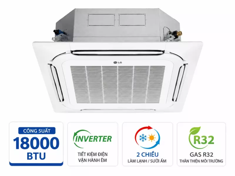 Điều hòa âm trần LG Inverter 18000 BTU ZTNQ18GPLA0