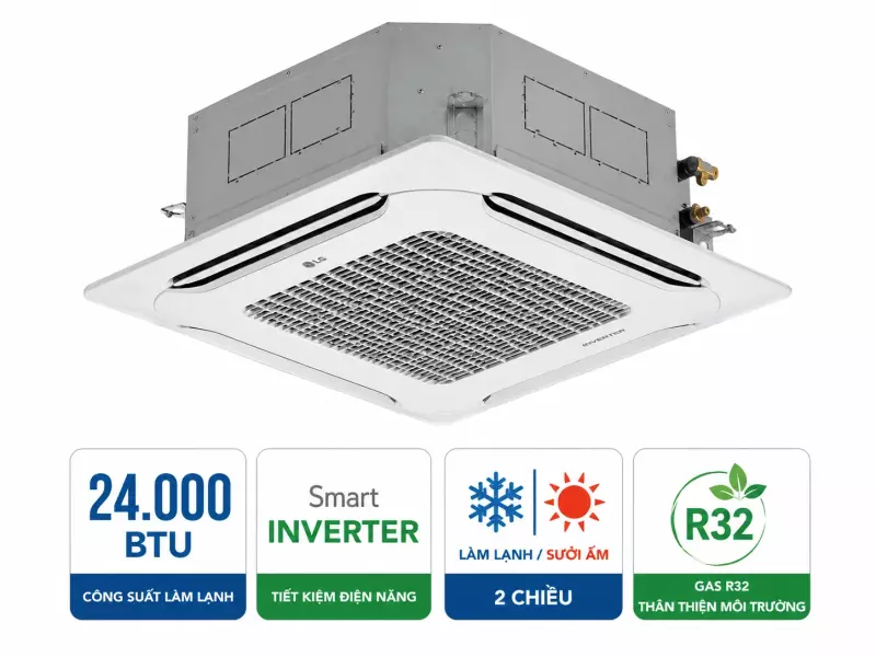 Điều hòa âm trần LG Inverter 24000 BTU ZTNQ24GPLA0