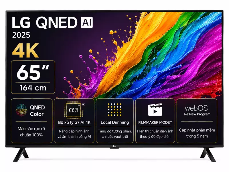Smart Tivi QNED LG AI 4K 65 inch 65QNED81ASA