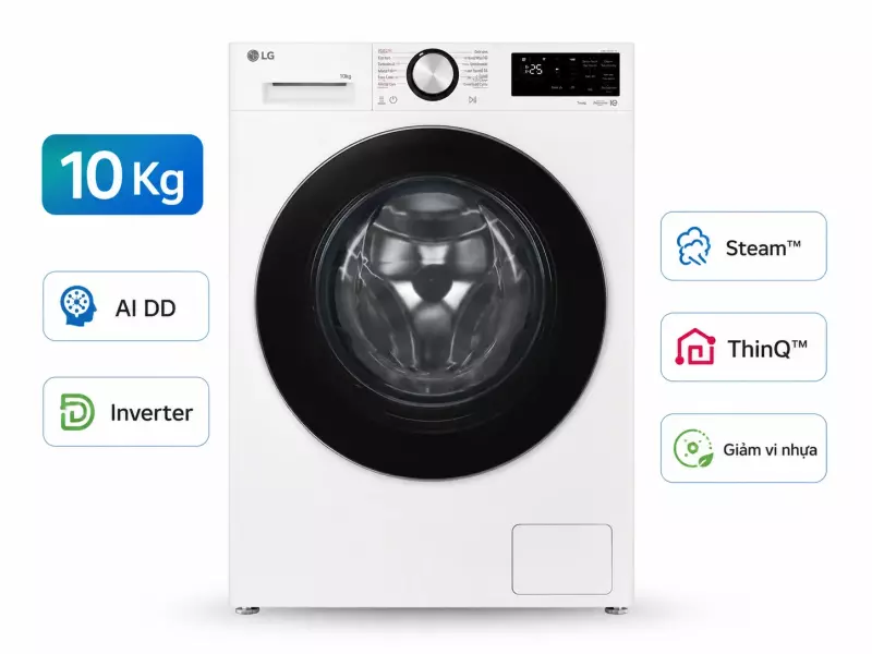 Máy giặt lồng ngang LG AI DD Inverter 10Kg FX1410N5W