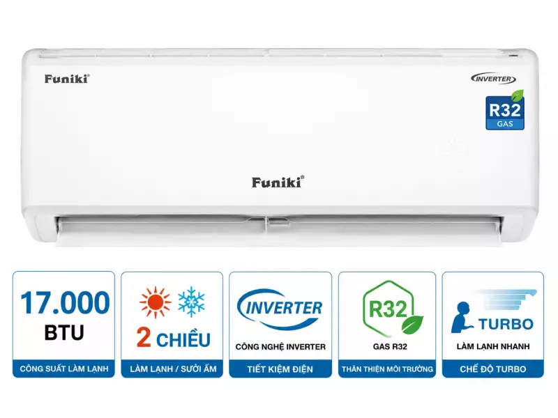 Điều hòa Funiki Inverter 17000 BTU HIC18TMU.ST3