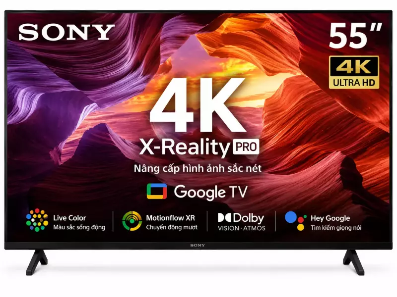 Google Tivi Sony 4K 55 inch K-55S20