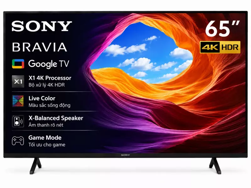Google Tivi Sony 4K 65 inch K-65S25VM2