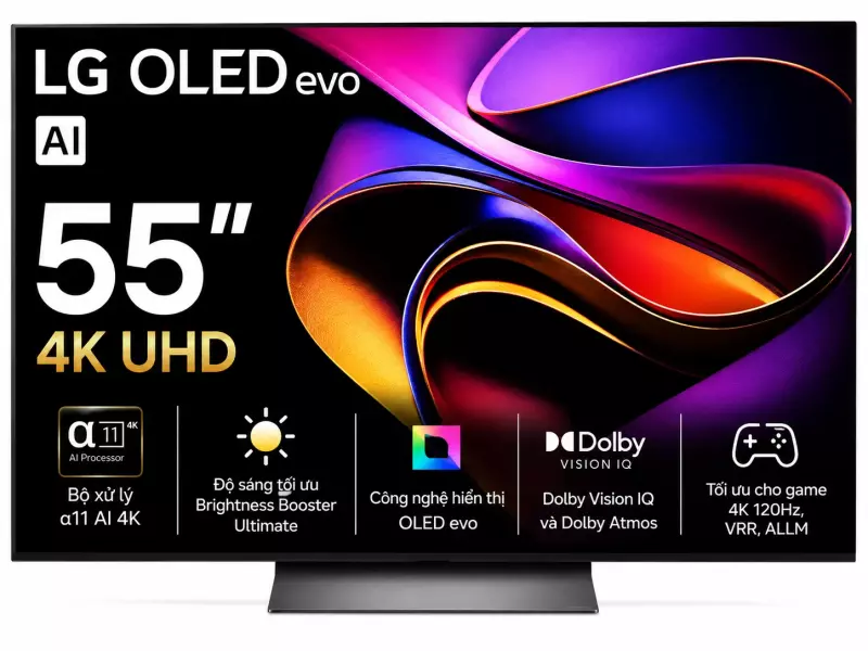 Smart Tivi OLED evo LG AI 4K 55 inch OLED55G5PSA