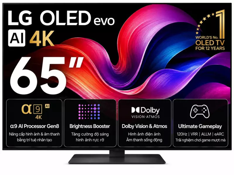 Smart Tivi OLED evo LG AI 4K 65 inch OLED65C5PSA